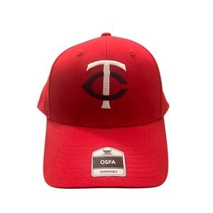 Genuine Merchandise Red and Gray Cap